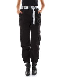 Calvin Klein J20J214182 BELTED CARGO - Negro