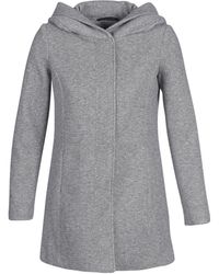 Vero Moda Mantel Vmverodona - Grijs