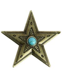 Clj Charles Le Jeune - Cravates et accessoires Bolo - Cravate Texane Etoile et pierre bleue - Lyst