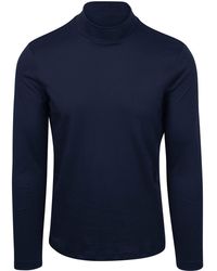 DESOTO - T-shirt Pull Turtleneck Marine - Lyst