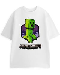Minecraft - T-Shirt Creeper T-Shirt À Manches Courtes - Lyst