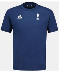 Le Coq Sportif - T-shirt - EFRO 24 TEE SS N°3 M - Lyst