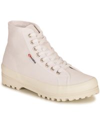 Hoge sneakers Dames Schoenen voor voor Sneakers voor Hoge sneakers Superga  Hoge Sneakers 2341 Alpina Nappa in het Zwart allware.com.br