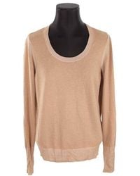 LK Bennett - Pull Pull en coton marron - Lyst