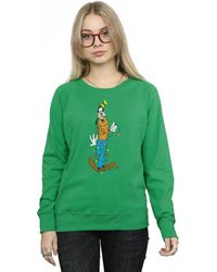 Disney - Sweat-shirt Goofy Christmas Lights - Lyst