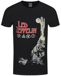 Led Zeppelin - T-shirt Hermit - Lyst
