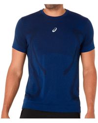 Asics - T-shirt ROAD SEAMLESS SS TOP - Lyst