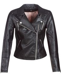 ONLY - Leren Jas Onlgemma - Lyst