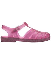 Melissa - Sandales Possession Shiny Sandals - Glitter Pink - Lyst