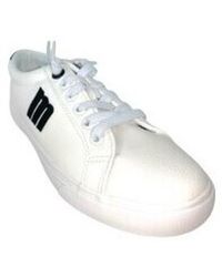 MTNG - Baskets Basses Chaussure Femme Mustang 60615 Noire Et Blanche - Lyst