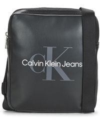 Calvin Klein - Sacoche MONOGRAM SOFT REPORTER18 - Lyst