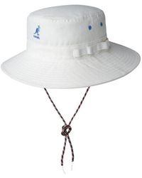Kangol - Chapeau Utility Cords Jungle Hat / Blanc - Lyst