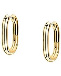 Cleor - Bijoux Boucles d'oreilles en acier - Lyst