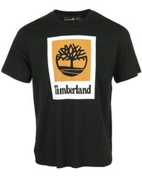Timberland - T-shirt Colored Short Sleeve Tee - Lyst