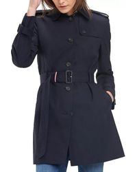 Imperméables et trench coats Tommy Hilfiger pour femme | Réductions en  ligne jusqu'à 51 % | Lyst
