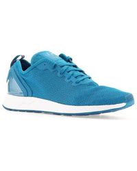 Adidas Originals ZX Flux Heren Black/White Heren - Schoenen.nl