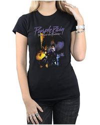 Prince - T-shirt Purple Rain - Lyst