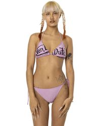 Von Dutch - Maillots de bain Maillot de bain 2 pièces triangle Logo - Lyst