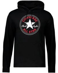 Converse - Sweat-shirt STANDARD FIT CENTER FRONT LARGE CHUCK PATCH CORE PO HOODIE B - Lyst