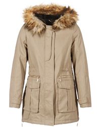 Moony Mood Parka Jas Garno - Naturel