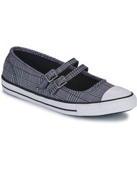 Converse - Ballerines CHUCK TAYLOR ALL STAR DAINTY MARY JANE PLAID - Lyst