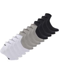 Diadora - Chaussettes unisexe Chaussettes Paquet de 12 UNISEX QUARTER SOCKS - Lyst