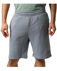 Converse - Short Bermudas Novelty bleu - Lyst