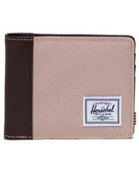 Herschel Supply Co. - Portefeuille Hank Wallet Light Taupe/Chicory Coffee - Lyst