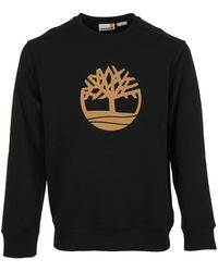 Timberland - Pull Tree Logo Crew Neck Swe - Lyst
