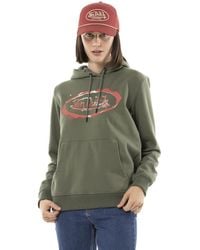 Von Dutch - Sweat-shirt Sweat uni à capuche avec print Logo - Lyst