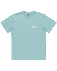 Quiksilver - T-shirt Ev Mini Logo 2024 - Lyst