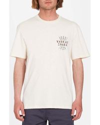 Volcom - T-shirt Camiseta Harry Lintell - Whitecap Grey - Lyst