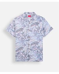 Oxbow - Chemise Chemise manches courtes imprimée viscose TROPICS - Lyst