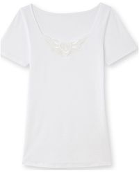 Daxon - Maillots de corps by - Lot de 2 chemises manches courtes + 1 - Lyst