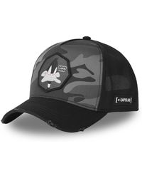 Capslab - Casquette Casquette trucker premium avec filet Looney Tunes Daffy - Lyst