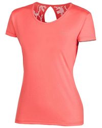 Columbia T-shirt Korte Mouw Peak To Point Novelt - Roze