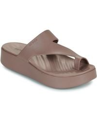 Crocs™ - Infradito Getaway Platform Toe Loop - Lyst