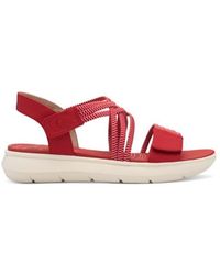 Jana - Sandales Plates Sandale 28766 Elasticos - Lyst