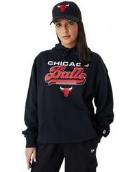 KTZ - Sweat-shirt Sweat Chicago Bulls Mixte noir 60424425 - S - Lyst