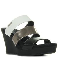 Calvin Klein Jileean Box Mettalic Box - Nero