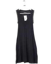 Zadig & Voltaire - Robe courte Robe en coton noire - Lyst