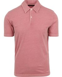 Marc O' Polo - T-shirt Polo Terry Cloth Rose - Lyst