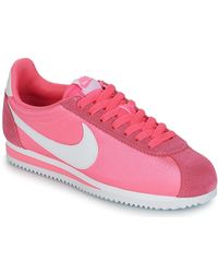 nike cortez Oxford Cloth Dames Grijs