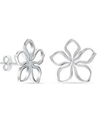 Bibei - Boucles Oreilles Bipe069-Plateado - Lyst
