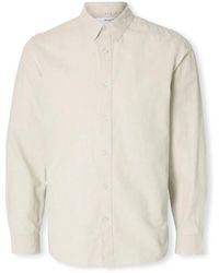 SELECTED - Overhemd Lange Mouw Noos Slim-Sun Shirt - Lyst