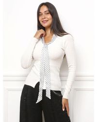 La Modeuse - Pull Gilets, Cardigans Pour Femme - Lyst
