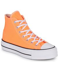 Converse - Baskets montantes CHUCK TAYLOR ALL STAR LIFT PLATFORM SEASONAL COLOR HI - Lyst