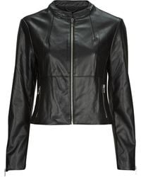 ONLY - Veste ONLVICS FAUX LEATHER JACKET OTW - Lyst