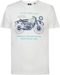 Petrol Industries - T-shirt Men t-shirt ss classic print - Lyst