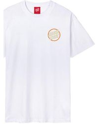 Santa Cruz - T-shirt - BREAKER CHECK OPUS DOT - Lyst